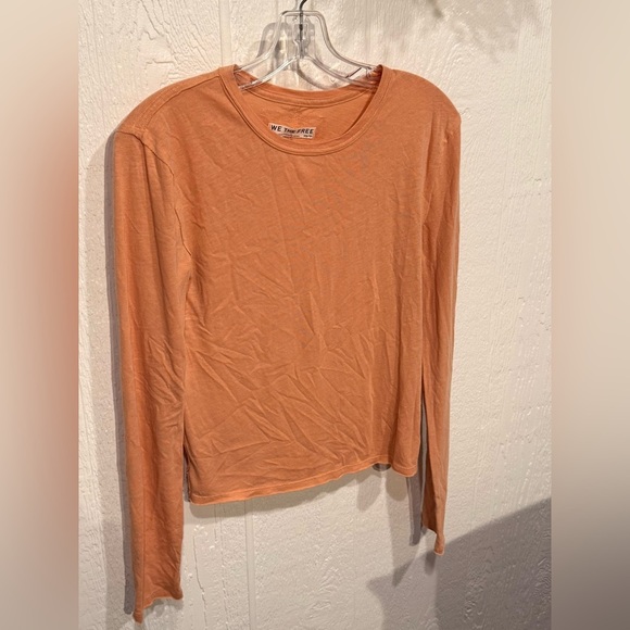 Nova Tee Long Sleeve NWOT peach copper - Picture 3 of 3